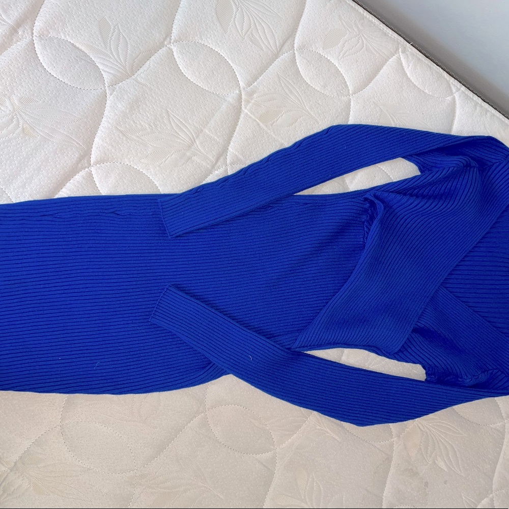 Women’s Royal Blue Charlotte Russe Long Sleeve